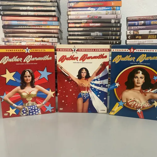 Mulher Maravilha - A Série Clássica Completa - 3 Box DVD Original