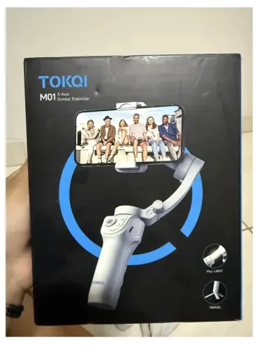 Estabilizador Gimbal Imagem M01 Câmera Celular 3 Eixos