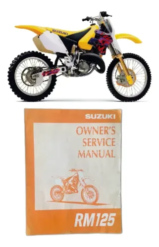 Manual Proprietário Moto De Cross Suzuki Rm 125 1999