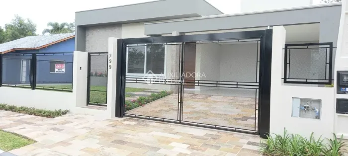 AUXILIADORA VENDE EXCELENTE CASA PLANA NOVA EM DOIS IRMÃOS