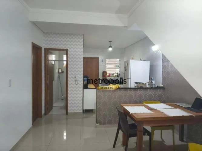 Casa com 2 dormitórios à venda, 60 m² por R$ 345.000,00 - Sítio do Campo - Praia Grande/SP