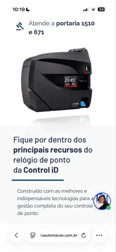 batedor de ponto id control