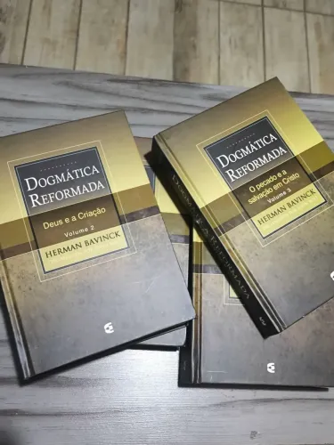 Dogmática reformada Bavinck - 4 volumes completos - aceito trocas