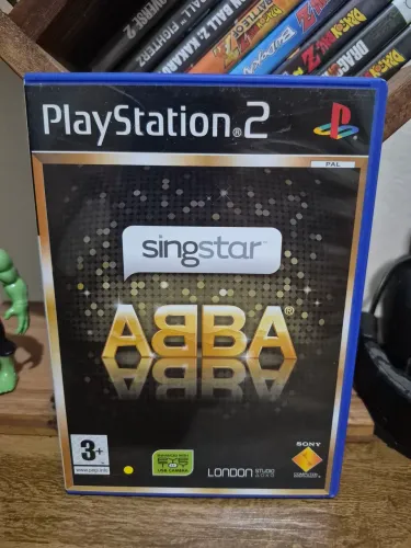 SingStar ABBA - playstation 2 original (PAL - EUROPEU)