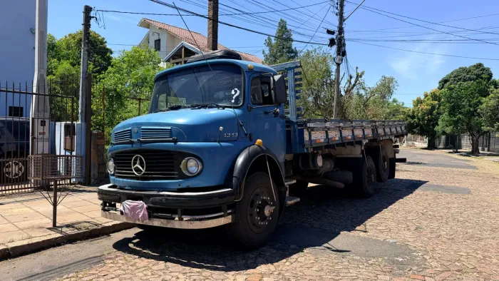 Mb 1313 Ano 1980 Carroceria 7,70m
