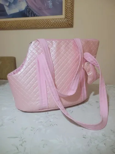 Bolsa Pet para Transporte Rosa