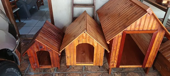 Casa para cães e gatos do número 1 ao número 4