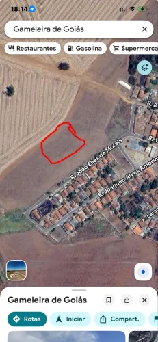 5 mil metros dentro da gameleira de Goiás