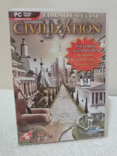 Jogo PC Game Edição Especial de Sid Meier's Civilization IV Original