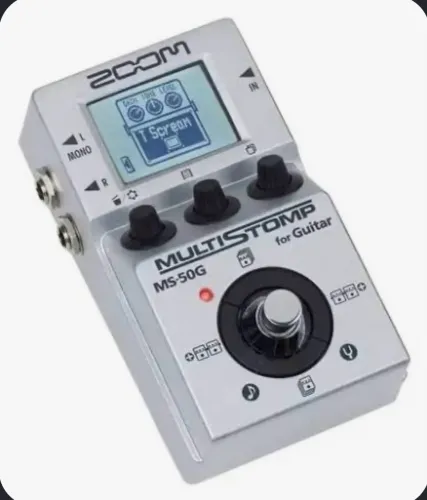 Pedal de guitarra zoom ms50