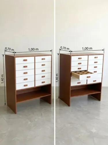 ARMÁRIO COM GAVETAS