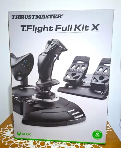 Thrustmaster T.Flight Full Kit X - PC/Xbox - Seminovo - Poucas Horas de Uso