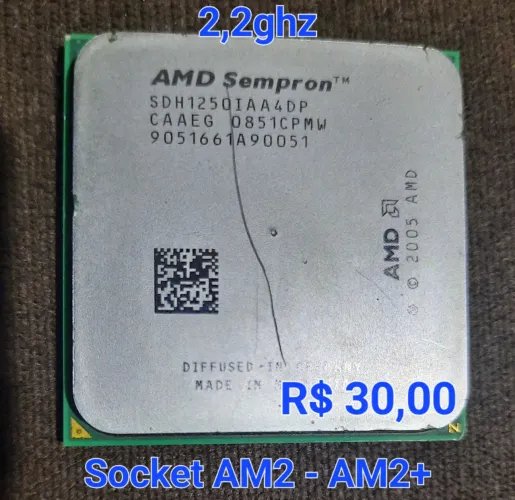 Processadores Intel e AMD. venda e troca.