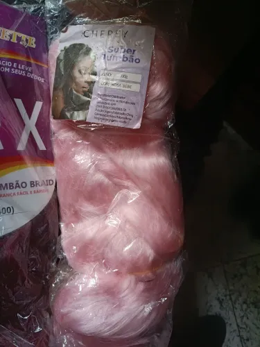Super jumbão cherey 330gr rosa bebe
