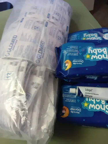 Produto hospitalar pra tratamento urinária 