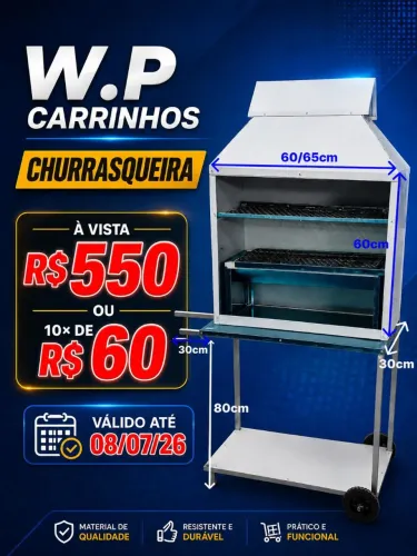 Carrinhos de churrasco 