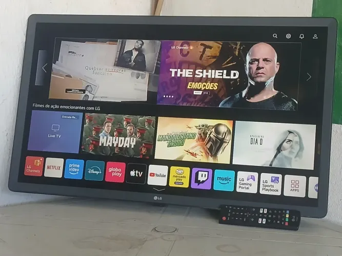 Smart tv LG 32 + controle !