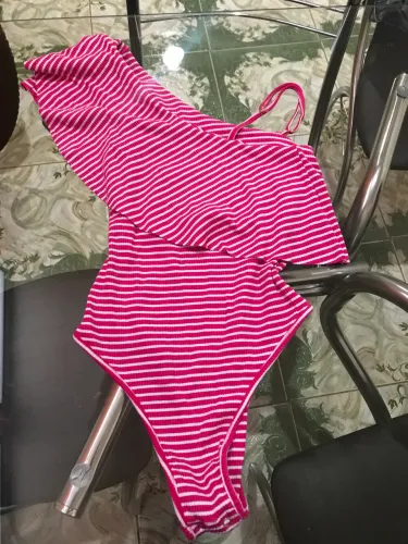 Body rosa listrado