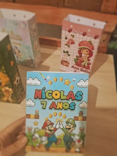Sacolinhas personalizadas