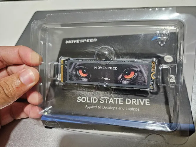 Ssd Nvme Movespeed 2tb M.2 Pcie 4.0 7450mb/s Dissipador Ps5 Preto