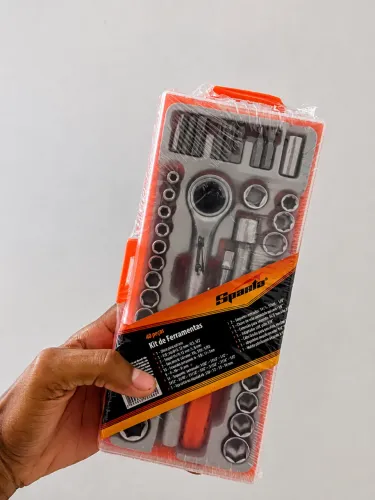 Kit Chave Catraca Completo 40 Peças