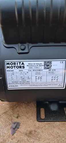 Motor monofasico para Betoneira 2CV