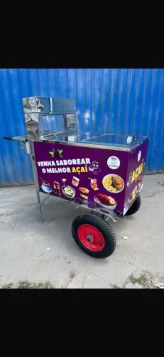 aluga se carrinho de açai