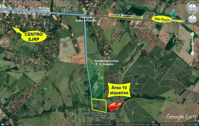 Área à venda, 10 alqueires por R$ 7.000.000 - Centro (Engenheiro Schmitt) - São José do Ri