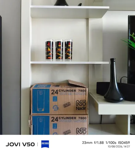 Copos de vidro com posições