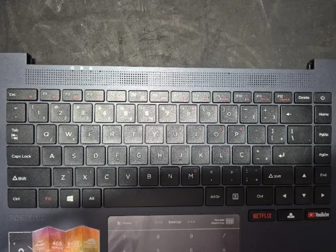 Teclado para notebook Positivo Motion Plus