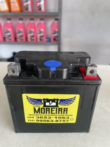 Bateria de moto 5 ah semi nova, com garantia