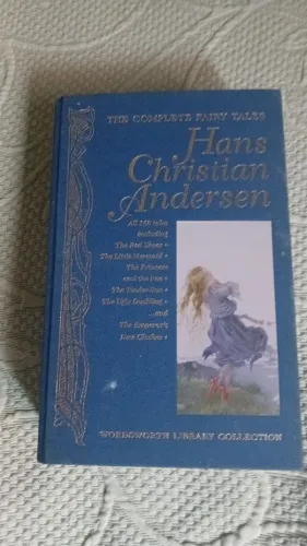 Livro raro contos de Andersen em inglês com ilustrações originais