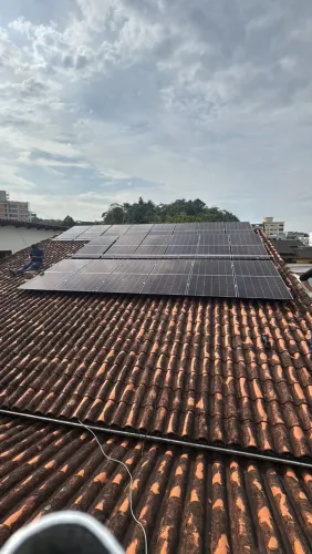 Kit placa solar completa 95% economia na luz