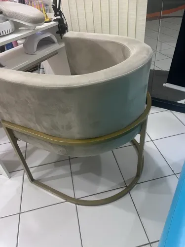 Cadeira decorativa luxo