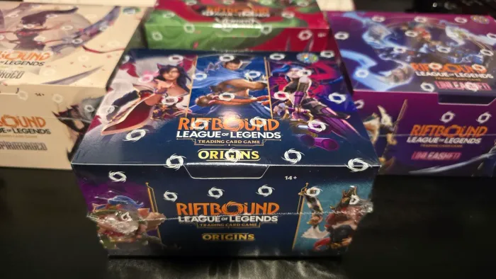 Kit 4 Riftbound Booster Box - Origins/Spiritforged/Unleashed/Vendetta