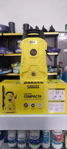 Lava Jato Alta Pressão 1400W Karcher Compacta 
