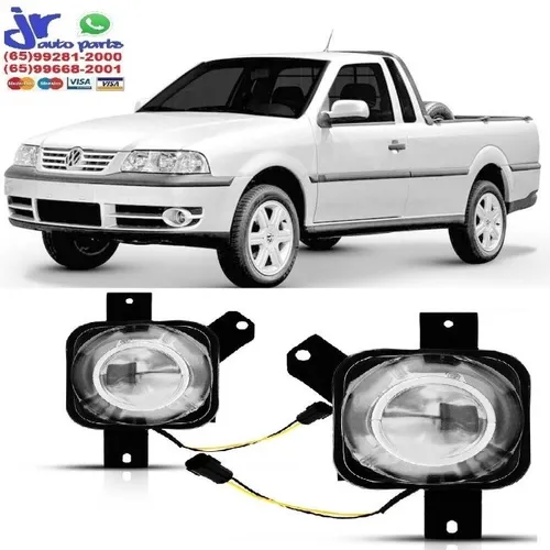 Par Farol de Milha Saveiro G3 2000 2001 2002 2003 2004 2005 Auxiliar Neblina
