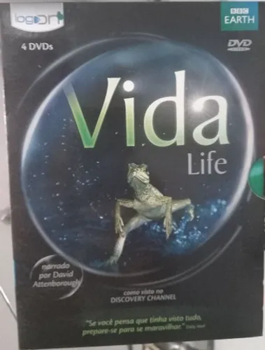 4 DVDs Vida Life BBC Série original