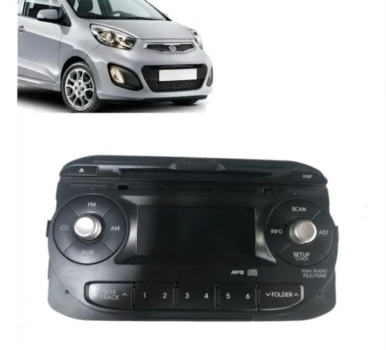 Rádio som Original mp3 Kia Picanto 2012 2013 2014 2015