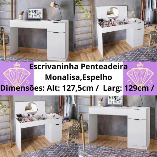 Escrivaninha Penteadeira Monalisa TM