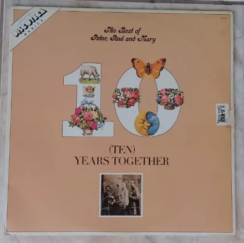 peter, paul & mary-lp 1970-the best of-capa dupla-