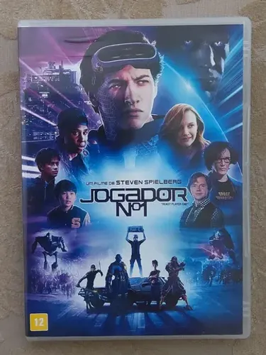 DVD JOGADOR NÚMERO N° 1 FICÇÃO CIENTÍFICA FILME SPIELBERG