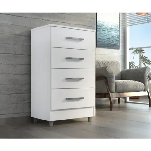 Promoção! Comoda Flavia 4Gav Frete Grátis - Receba Hoje