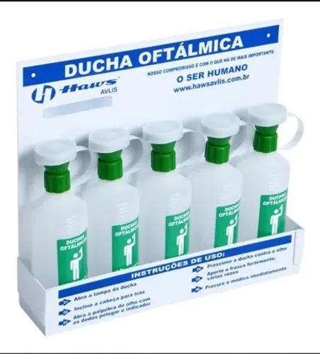 Lava Olhos Ducha Oftalmica Quadro Com 5 Unidades Haws Avlis
