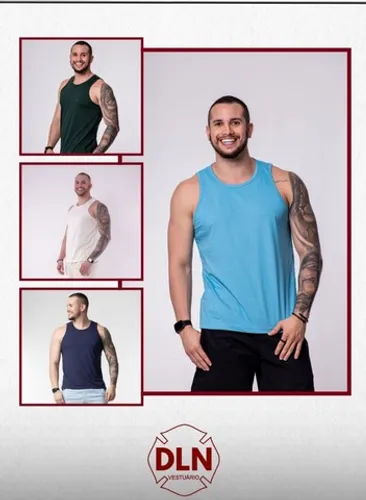 Regatas Básicas Masculinas 