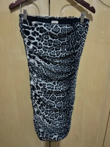 Vestido Tubinho Leopardo