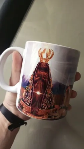 Canecas de cerâmica com Imagem Religiosa