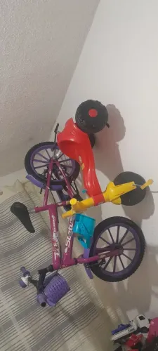 Bicicleta R$400 e velotrol R$150