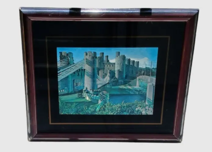 Quadro década de 90 - 33.5 X 28,5 CM