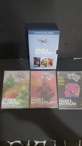 DVD BOX  Saúde e Nutrição  Globo Reporter